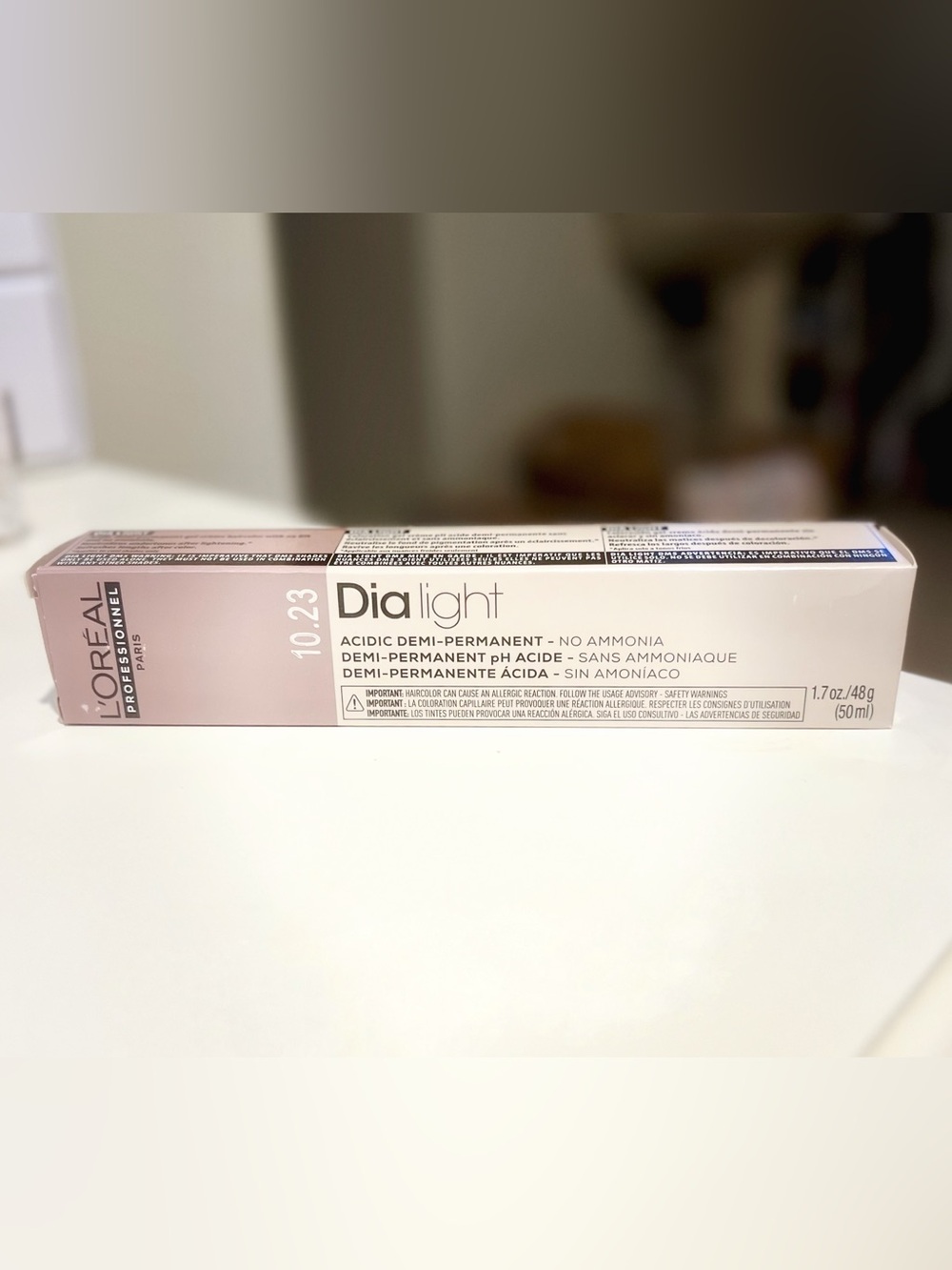 Dialight Acidic Demi-Permanent Hair Color 10.23/10VG